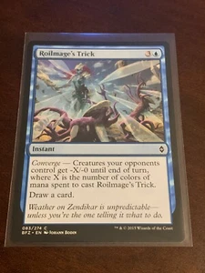 Magic the Gathering Battle for Zendikar Roilmage's Trick - Picture 1 of 2