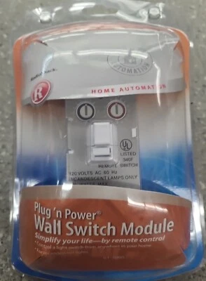 RadioShack X-10 Home Automation Plug 'n Power Wall Switch Module 61-3005 NEW - Image 1 of 4