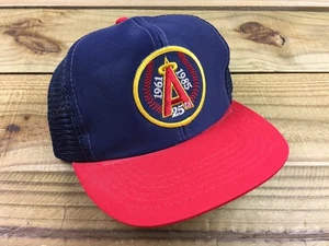 Cappello berretto snapback maglia 25° anniversario MLB California LA Angels vintage anni 80 taglia unica - Foto 1 di 6