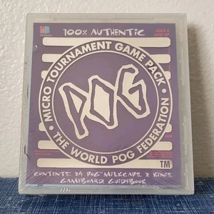 Vintage • POG World Federation Micro Tournament Game Pack • Etichetta Argento • Nuovo! - Foto 1 di 2