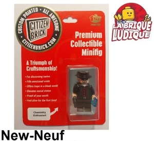 Citizen Brick Chemistry Enthusiast Minifig Minifigure Breaking Bad NEUF/NEW - Picture 1 of 2