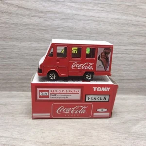 Tomica Tomy Kuji VIII Coca Cola No 8 Toyota Quick Delivery Van - Picture 1 of 6