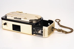 Feinwerktechnik Mec 16 Gold 16mm Film 10x14mm Exposure Subminiature Camera V26 - Picture 1 of 7