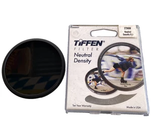 Tiffen Neutral Density Lens Filter 77MM Density 0.9 77ND9 Camera Photography - Picture 1 of 14