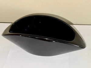 Vintage Mid Century Inarco schwarz Keramik Übertopf/Schale/Schale glasierter Stempel - Bild 1 von 18
