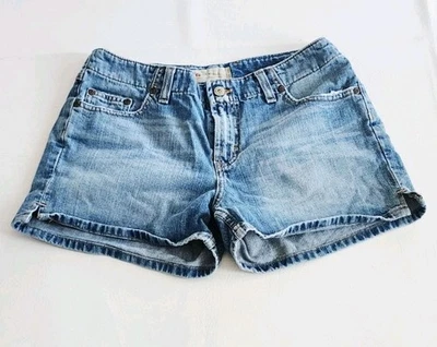 Pantalones cortos de mezclilla azul con hebilla BKE para mujer talla 29 Wendy 29x3  Foto 1 de 4