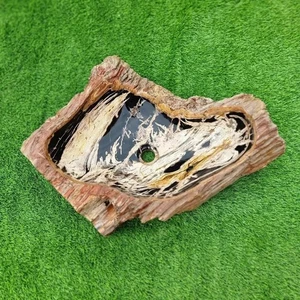 PETRIFIED SINK | Modern Live Edge Sink | Luxury Bathroom Sink Home Decor - Picture 1 of 11