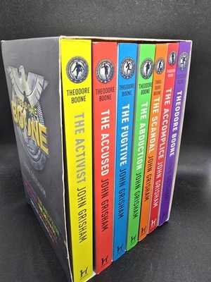 Theodore Boone Series by John Grisham Books 1-7 Box Set Great Condition  - Image 1 of 4