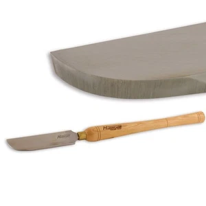 High Speed Steel, 1 1/2" Left Side Curved Scraper, HTT-121, Hurricane - Picture 1 of 6