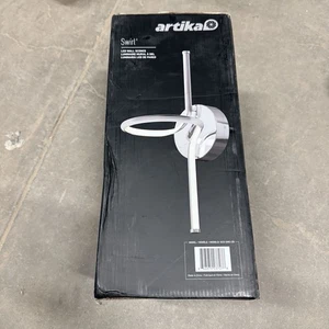 ARTIKA Swirl Mini Chrom moderne dimmbare LED 3 CCT Wandleuchte 8,9 Zoll 1-Licht - Bild 1 von 2