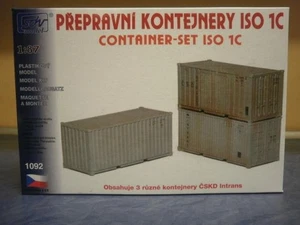 SDV Bausatz 3 20\' Container-Set - Picture 1 of 1