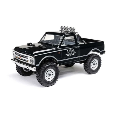 Axial AXI00001V2T4 SCX24 1967 Chevrolet C10 1:24 4WD-RTR Schwarz - Bild 1 von 4
