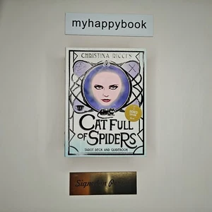 SIGNED Cat Full of Spiders Tarot Deck by Christina Ricci, The Addams Family, new - Picture 1 of 4