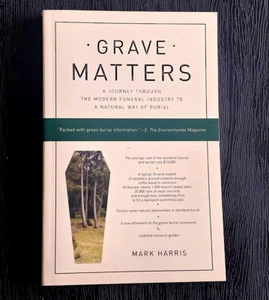 GRAVE MATTERS MARK HARRIS PAPERBACK BOOK BRAND NEW - Picture 1 of 2