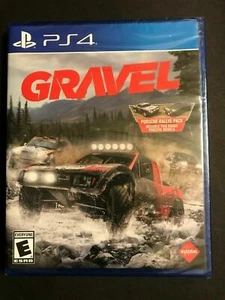 GRAVEL W/ 2 BONUS PORSCHE MODELS playstation 4 PS4 BRAND NEW FACTORY SEALED - Picture 1 of 2