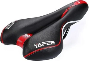 Hommes femmes cuir rembourré selle de vélo professionnel VTT Gel selle vtt - Picture 1 of 5