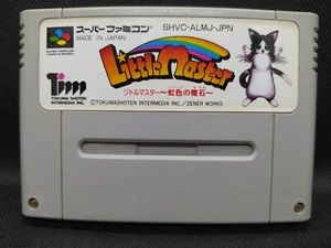 Little Master Nijiiro no Maseki -NEW SAVE BATTERY- Super Famicom - SHVC-ALMJ-JPN - Picture 1 of 10