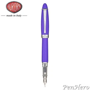 Aurora Ipsilon Demo Wise Purple Fountain Pen Fine Nib B09-CVI-F - Picture 1 of 2