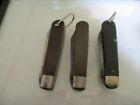 Lot Of (3)  M. Klein & Sons Chicago Usa  Electricians Knife-vintage