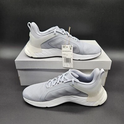 Adidas (Mujer Talla 8.5) Response Super 2.0 Zapatos para Correr con Cordones Gris Nueva Caja Foto 1 de 4