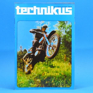 DDR technikus 9 1976 Drachenbau Shiguli WAS Motorrad Luftlande-Panzer Physik - Bild 1 von 1