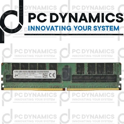 Micron 64GB DDR4-2400 ECC LRDIMM – MTA72ASS8G72LZ-2G3 – 4Rx4  SERVER RAM - Immagine 1 di 2