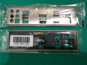 Original IO SHIELD Rückplatte für ASUS TUF GAMING X570-PLUS (SCHWARZ - KEIN WIFI) - Bild 1 von 1