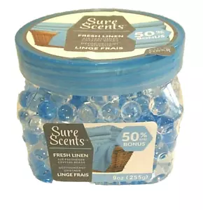 Sure Scents FRISCHE LEINENLUFTERFRISCHER KRISTALLPERLEN 9 Unzen - - Bild 1 von 6