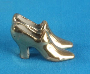 Attached Pair Gold, High Heel Shoes - Japan - Picture 1 of 8