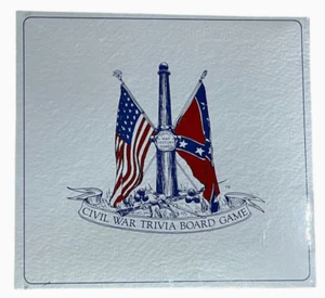 VTG Civil War Trivia Board Game 1989 NEW SEALED (Light Box Damage - See Photos) - Picture 1 of 20