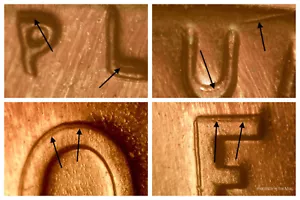 1955 Proof DDR-003 Doubled Die Reverse Beautifully Toned Lincoln Cent #2 - Picture 1 of 4