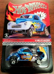Hot Wheels 2020 RLC sElections '41 Willys Gasser "Wild Blue" (Lot of 1) *NEW* - Picture 1 of 9