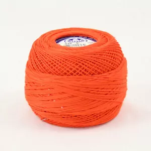 DMC Cebelia Combed Cotton Crochet Thread Size 10, 50g Ball, Colour 946 Medium Bu - Imagen 1 de 1