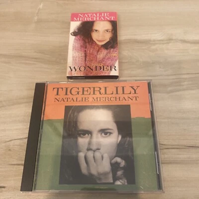 Natalie Merchant Wonder Cassette & Tigerlily CD 💿  VG++ - Image 1 of 4