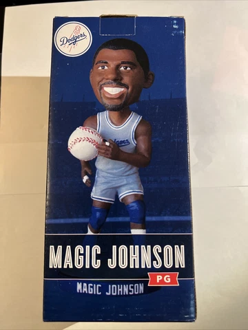 Los Angeles Dodgers 2014 Magic Johnson Bobblehead Cover