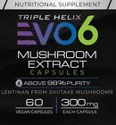 Mushoom Extract Capsules | EVO6 | 98 % Purity | Lentinan