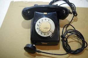 Vintage Retro CB76MM schwarz Drehtelefon 1982 80er  - Bild 1 von 8