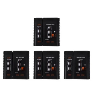  4 PCS Netzwerk Prüfgerät Kabelprüfer Verdrahtungstester Telefonleitungstester - Bild 1 von 12