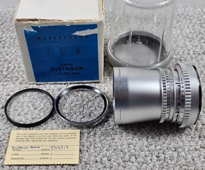Hasselblad Carl Zeiss Distagon f/4 50mm T* Objektiv in Box mit 63 1x HZ - 0 Filter - Bild 1 von 11