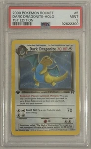 2000 Pokemon Dark Dragonite #5 1ST Edition PSA 9 - Picture 1 of 2