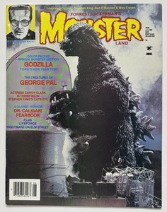 MONSTERLAND #3 (Jun 1985) Forrest J Ackerman Godzilla Wes Craven Stephen King NM - Picture 1 of 8