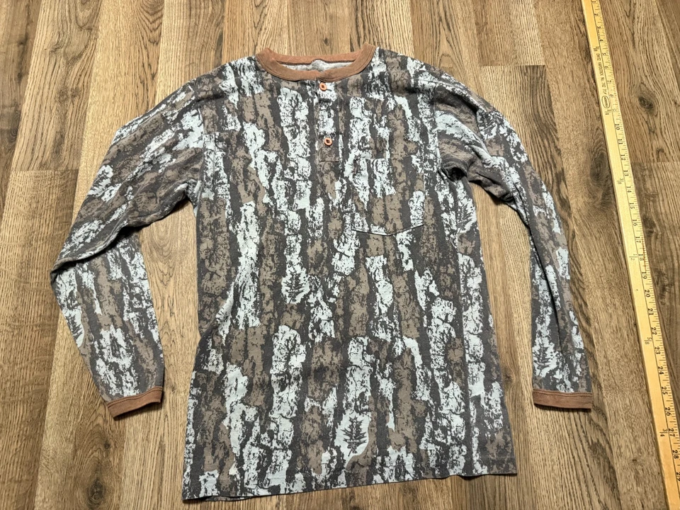 男式衬衫,小号? 长袖迷彩恤衫 — 第 1/4 张图片