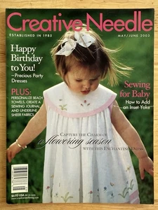 Creative Needle Smocking Embroidery Magazine May June 2003 - Picture 1 of 3