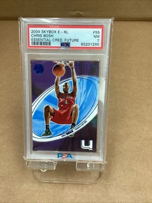 2004-05 E-XL Essential Credentials Future /55 Chris Bosh #55 HOF - Image 1 of 4