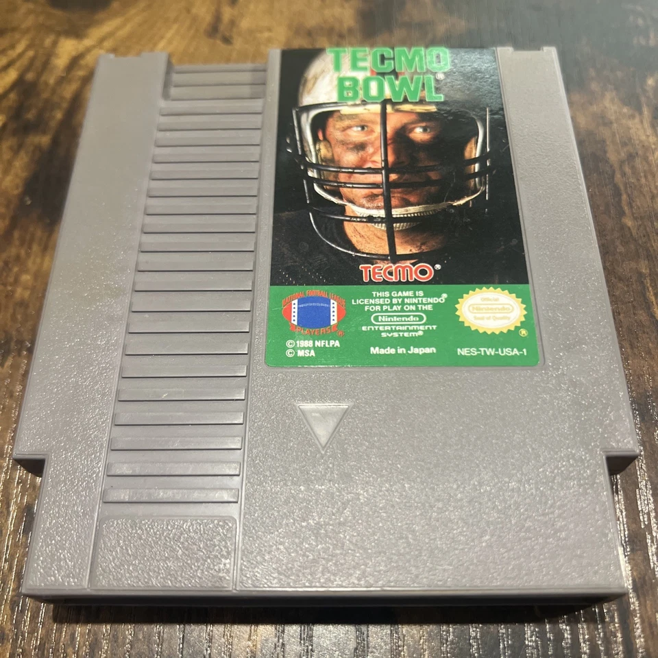 Nes 任天堂 Tecmo 碗手工抛光触点已测试保证 — 第 1/1 张图片