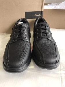 Clarks Cotrell Walk Black Men Size 10 1/2 - Picture 1 of 8