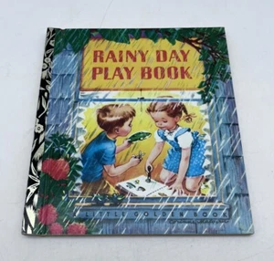Rainy Day Play Book A little Golden Book Hardcover 1973 Vintage - Bild 1 von 9
