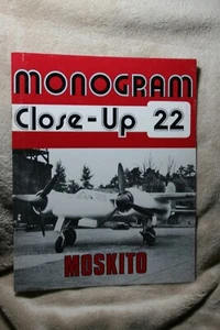 Monogram Close Up Volume 22 Focke Wulf Ta 154 Moskito VG+ Condition RARE - Picture 1 of 5