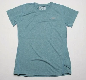 New Balance Women Heathered Tee (S) WT53150 CCH - Picture 1 of 1