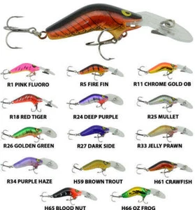 Halco RMG Poltergeist 50mm Hard Body Floating Fishing Lure - Choose Colour BRAND - Picture 1 of 20